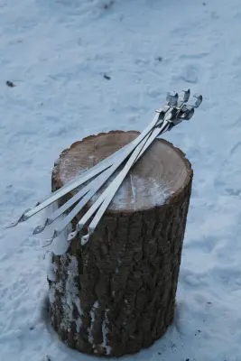 Шампур для тандира зі сталі AISI 430, 400×11×2 мм