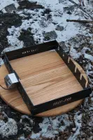 Автоматична шашличниця SHOP-PAN на ніжках для 6 шампурів, 27–46 см